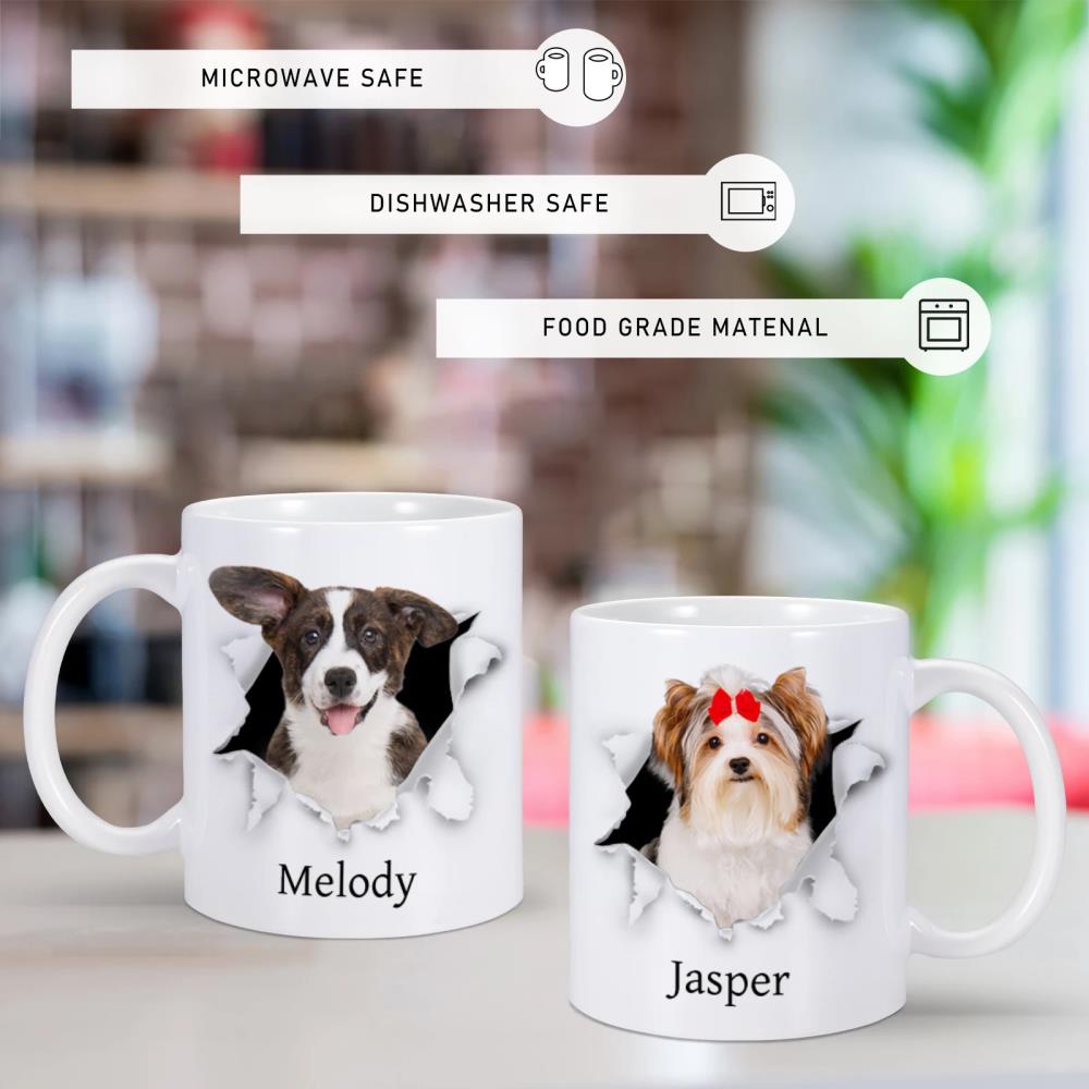 11oz 330ml mug personalized picture photo mug custom text DIY creative gift