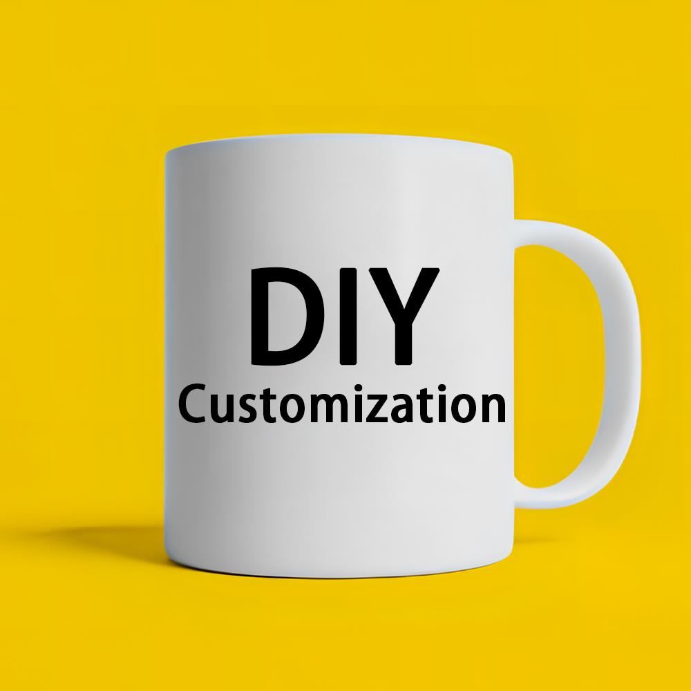 DIY Custom 350ml Ceramic Mug HD Printing Personalized Picture Photo Logo