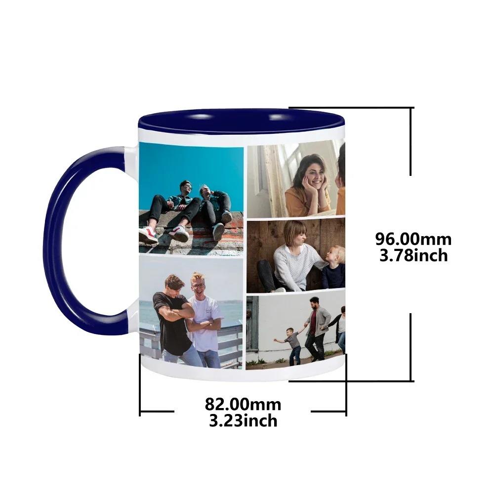 Custom mug 12 photos Valentine's Day keepsake gift 11 oz mug