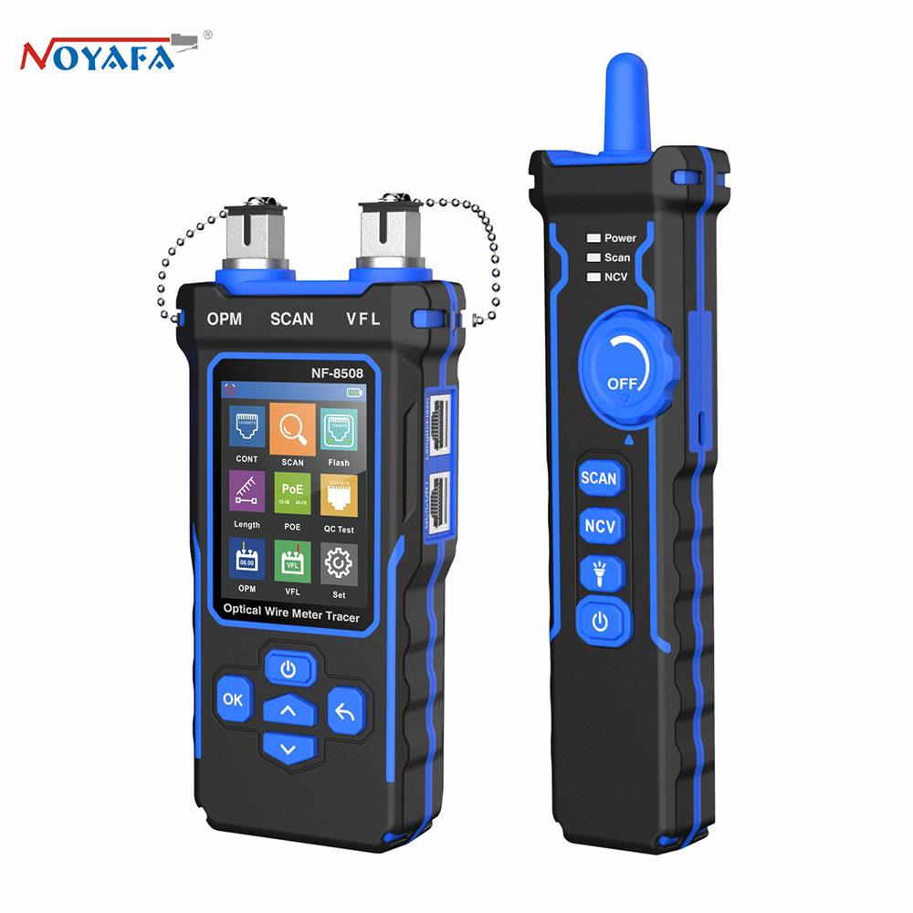 Network Cable Tester LCD Digital Rechargeable Network Line Finder Wire Tracer